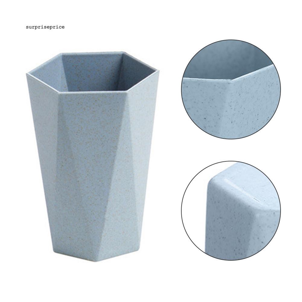 Cốc súc miệng dung tích 301-400ml chất liệu rơm lúa mì và nhựa PP thân thiện với môi trường