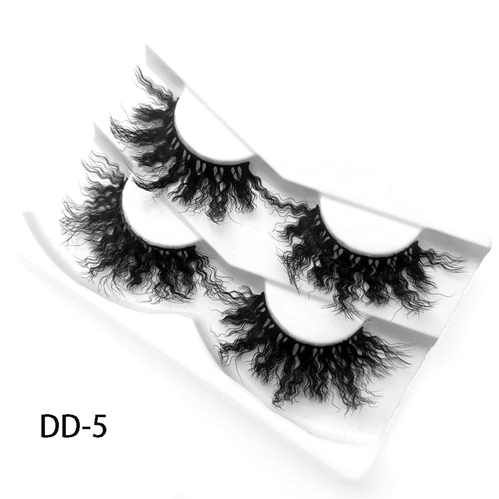 Xiantin Set 2 Cặp Lông Mi Giả XIANTIN Mềm Mại Nhẹ Nhàng Quyến Rũ