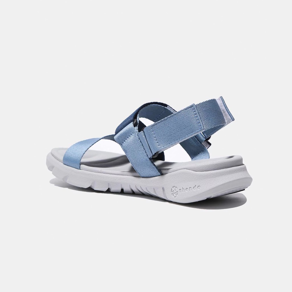 Giày sandal Shondo F6 Sport đế xám ombre xanh dương - F6S2130