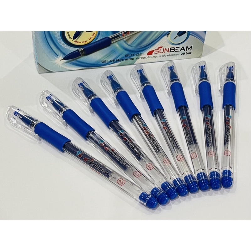 Bút gel 08 Sun Beam Thiên Long hộp 20 cây