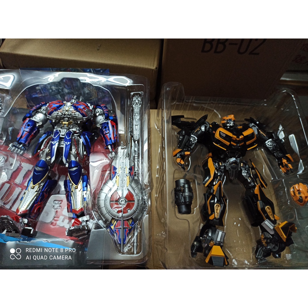 Mô hình Transfomers BS-03 Optimus Prime KO UT R02 The Last Knight Black Mamba BMB Aoyi Mech BS 03 BS03