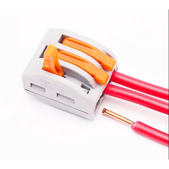 Combo 5 cút nối dây điện KV774- 3 cổng, không cần kìm bấm [KV 413, PCT 213]