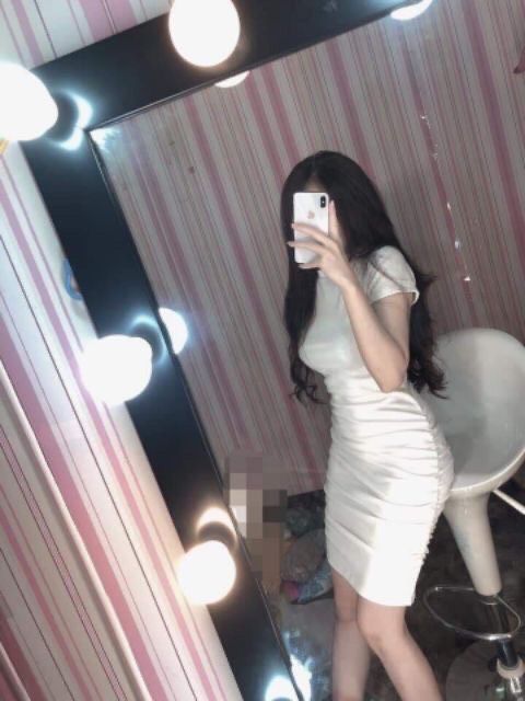 Váy Tay Ngắn Nhún 2 bên cottn - CN122