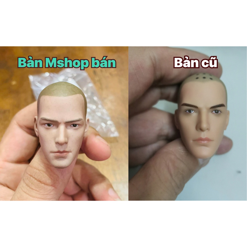 Mô hình head thầy tu đẹp trai Verrycool bản nâng cấp mới tỉ lệ 1/6 - Custom Figure