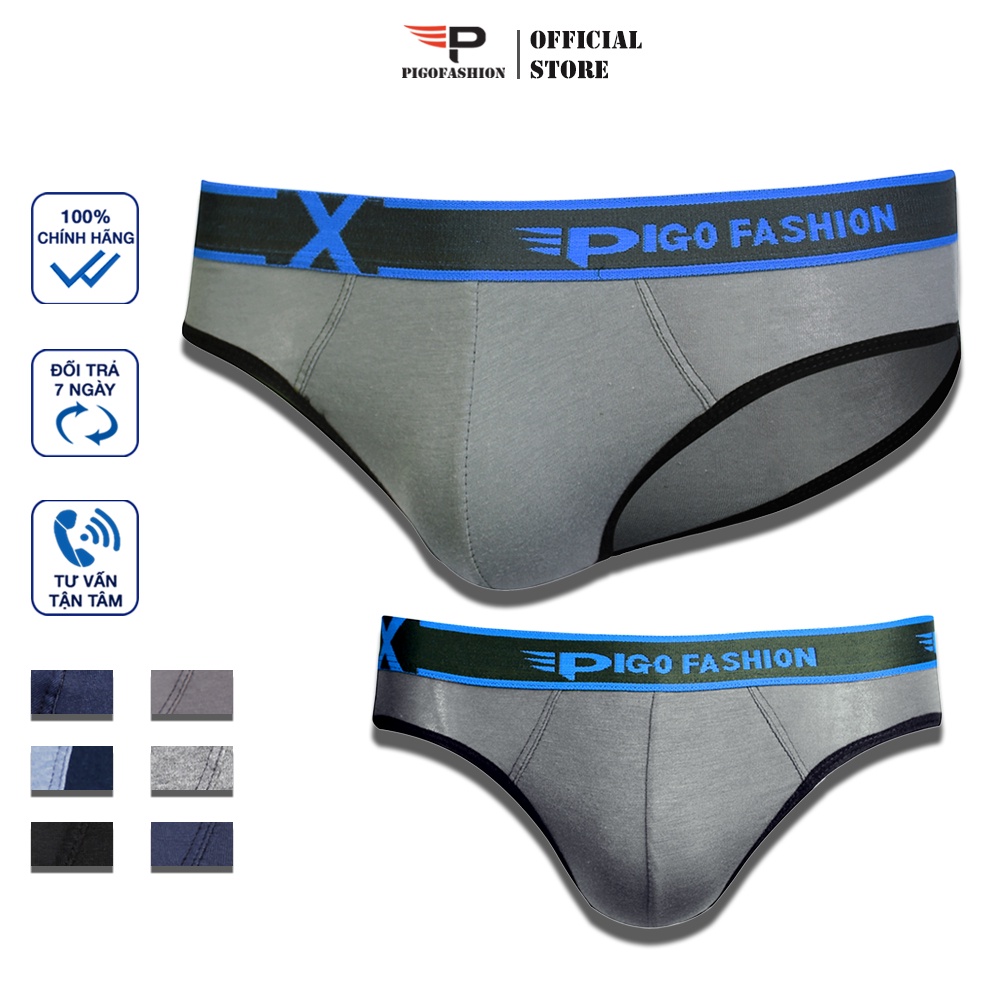 [Mã LTBAUAB19 giảm 7% đơn 99K] Quần lót nam tam giác thun cotton Pigofashion QLPG01 nhiều màu
