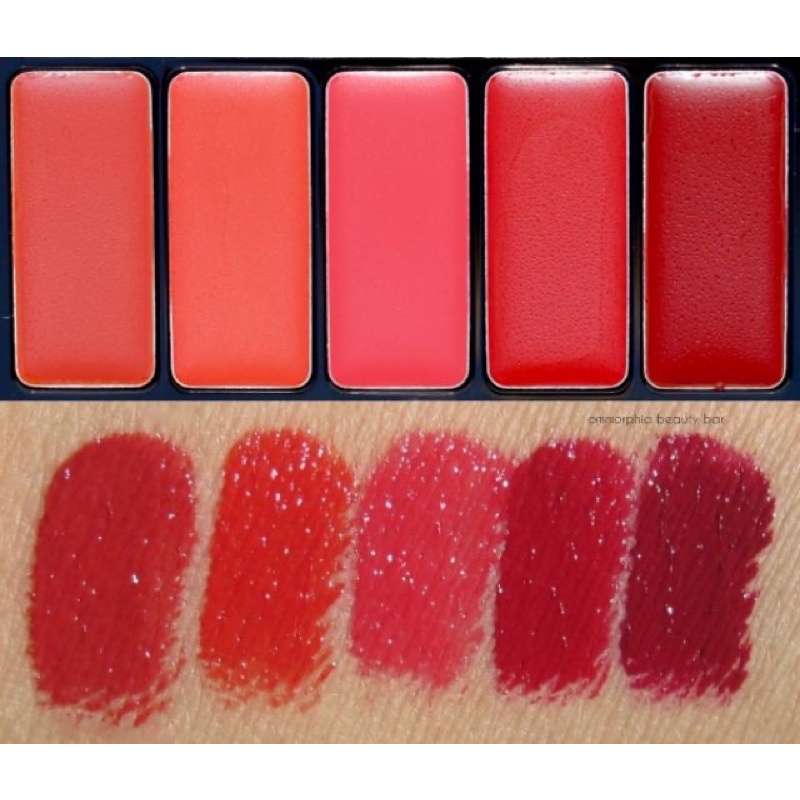 SALEVO -bảng son môi L'oreal 5 màu Trầy mặt