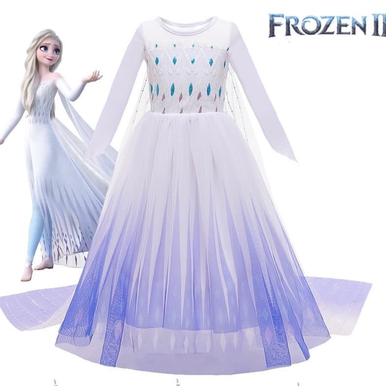 Đầm Hóa Trang Công Chúa Elsa Anna Trong Phim Frozen 2