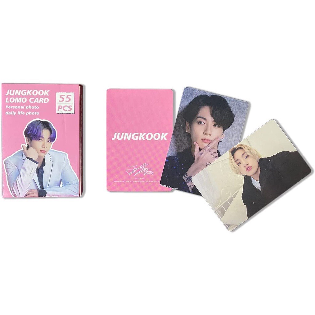 Set 55 lomo card Bts Jungkook