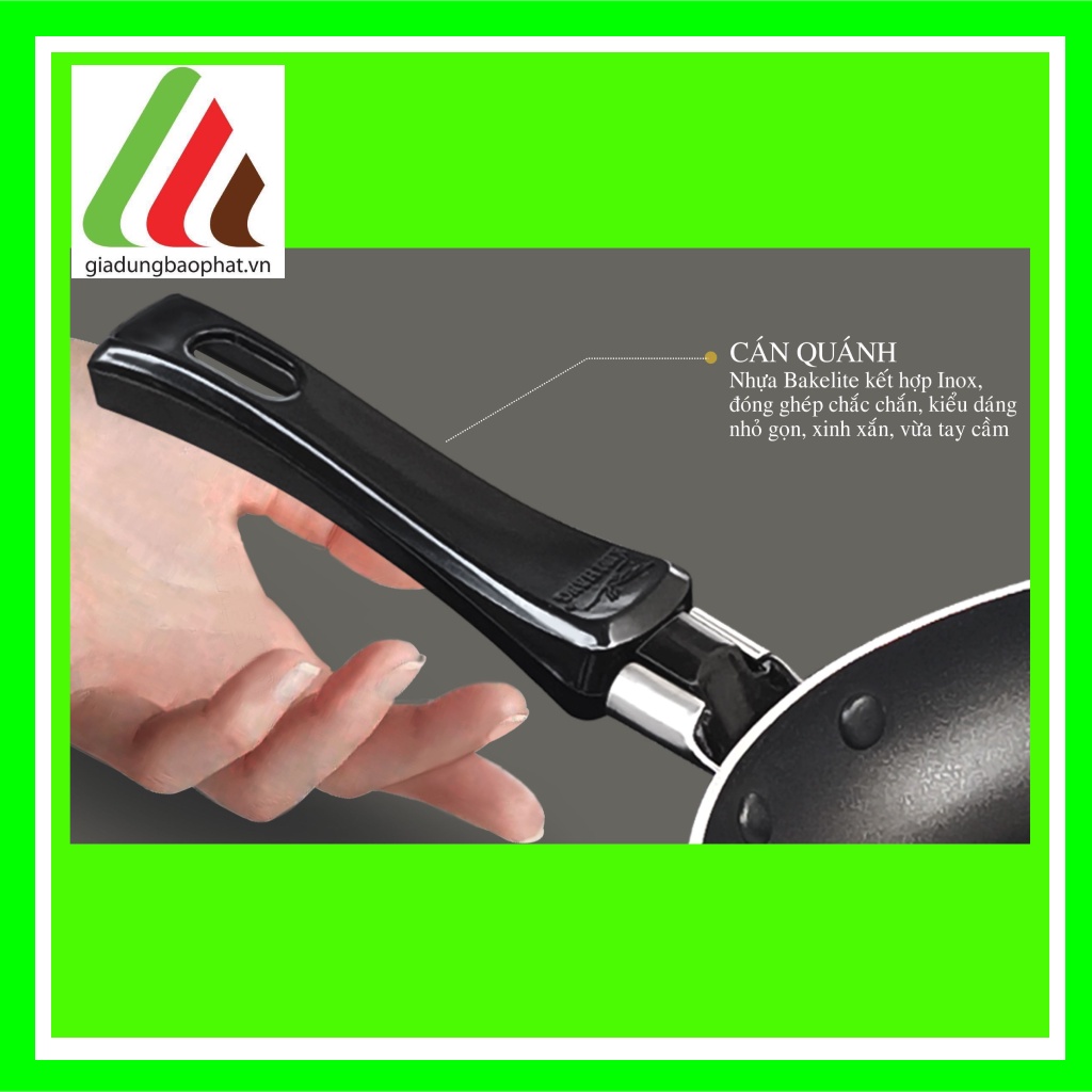 Quánh/chảo ốp la chống dính Kim Hằng Chính hãng size 12cm 14cm 16cm
