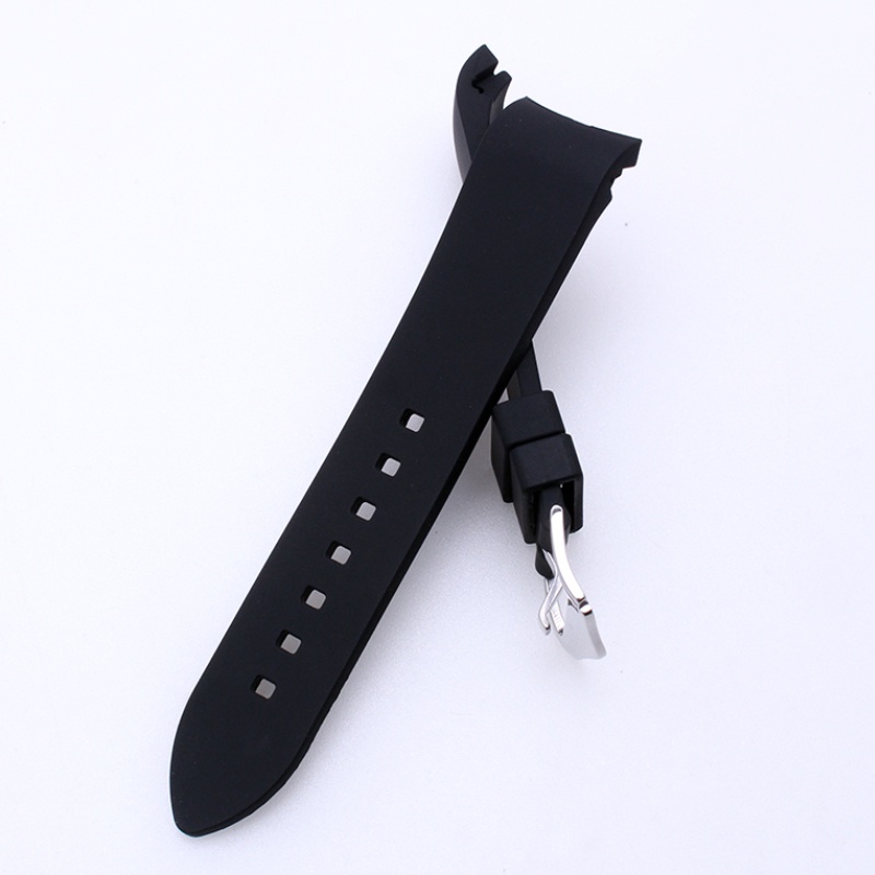 Dây Đeo Tay Bằng Cao Su Silicone Chống Nước 18mm 20mm 22mm Cho Omega Seiko Rolex Tissot Tudor
