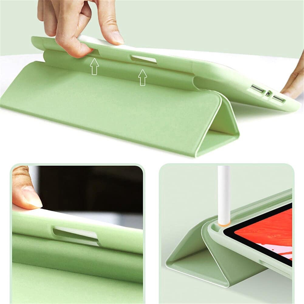 BAO DA SMART COVER SILICON, ỐP LƯNG SILICON CHO IPAD CÓ KHE CÀI BÚT CHO IPAD 10.2 INCH, IPAD 10.5 INCH, IPAD PRO 11 INCH | BigBuy360 - bigbuy360.vn