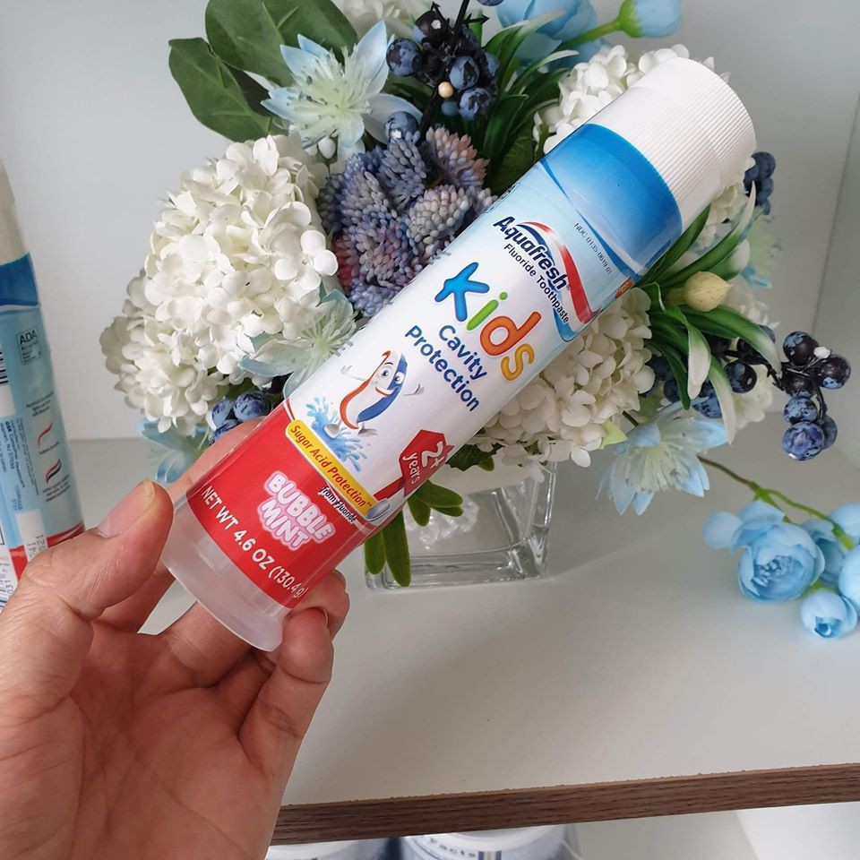 Kem Đánh Răng Trẻ Em Aquafresh Kids Cavity Protection 130.4g