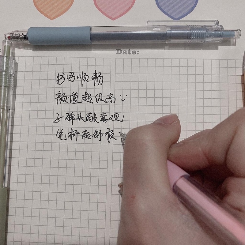 Bút Mực Đen Ngòi 0.5mm Linh Hoạt Có Thể Thu Gọn Tiện Dụng