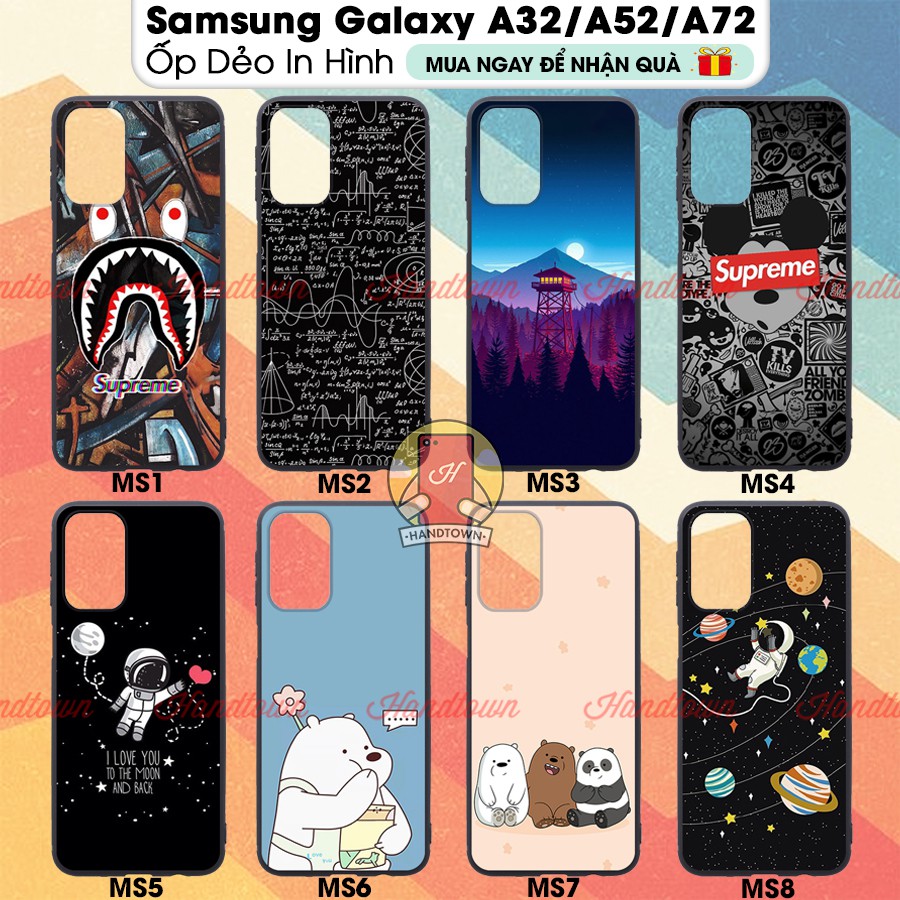 Ốp Lưng Silicon Samsung Galaxy A32 A52 A72 4G 5G A01 A11 A21S A31 A41 A42 A51 A60 A6S A71 Dẻo Mẫu HT150321 Chống Sốc