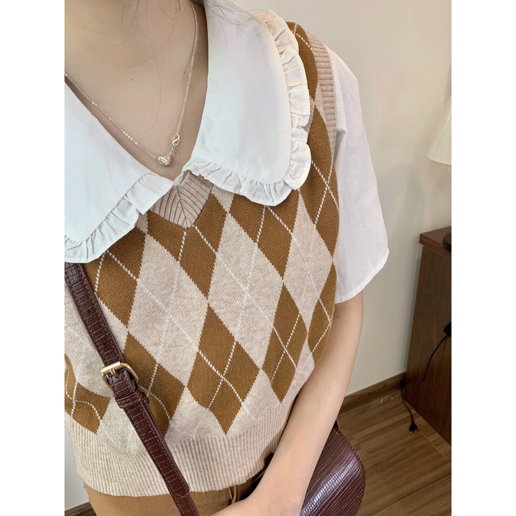 Áo gile trám AUBE | BigBuy360 - bigbuy360.vn