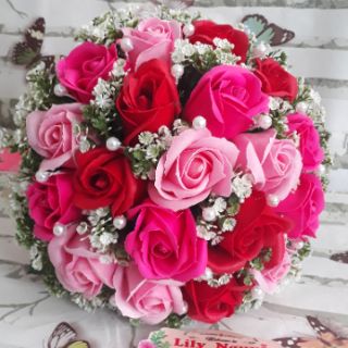 Hoa cưới hoa sáp