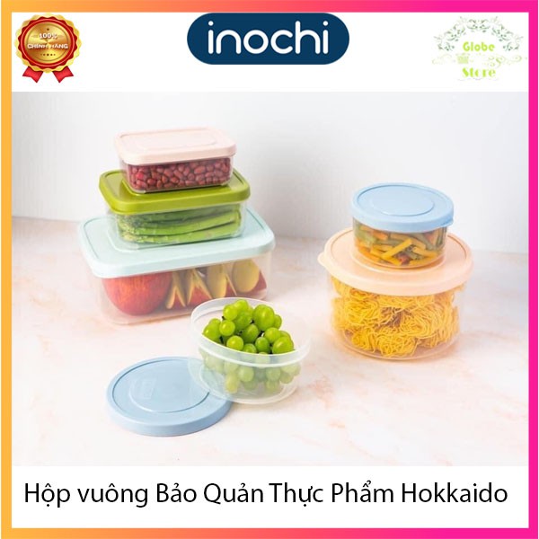 [ Giảm 20k Đơn 150k Bộ 6 size] Hộp Đựng Thực Phẩm Nhựa Chữ Nhật Hokkaido Cao Cấp INOCHI | BigBuy360 - bigbuy360.vn