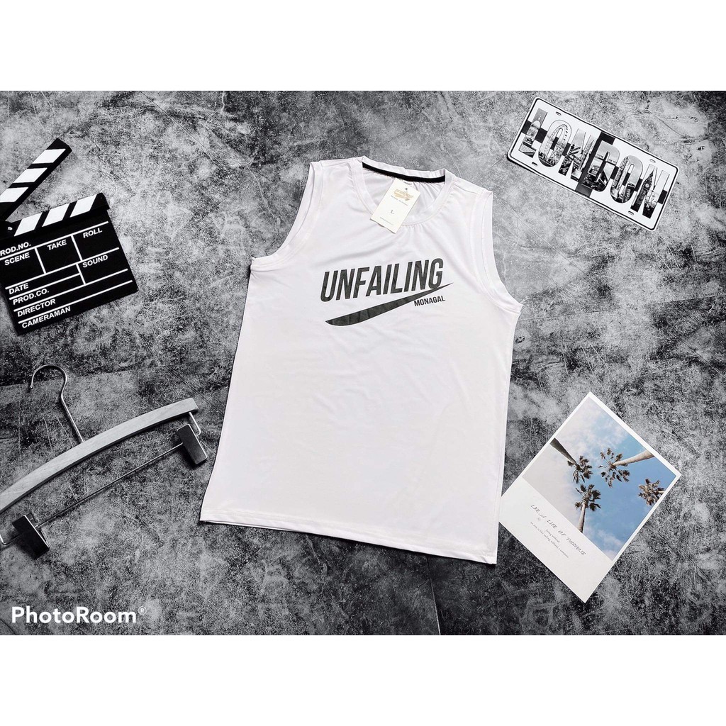 [Siêu Hot] Áo Ba Lỗ Nam Thể Thao, Chất Thun Lạnh Co Giãn 4 Chiểu ( Video + Ảnh Shop Tự Quay) - AN01