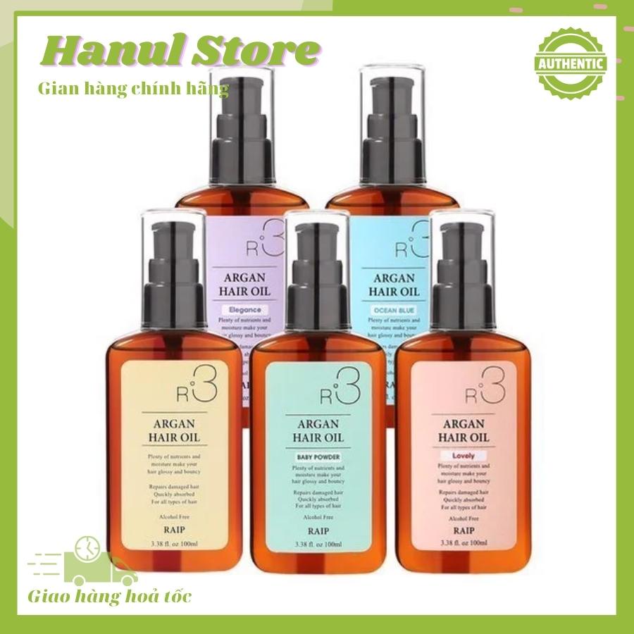 Tinh dầu argan dưỡng tóc RAIP R3 ARGAN HAIR OIL 100ml Hàn Quốc