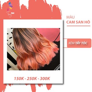 Thuốc nhuộm tóc màu CAM SAN HÔ