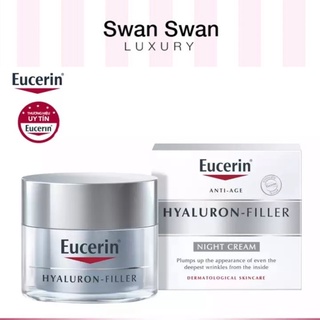 Kem Dưỡng Da Lão Hoá Ban Đêm Eucerin Hyaluron Filler Soin Nuit 50ml