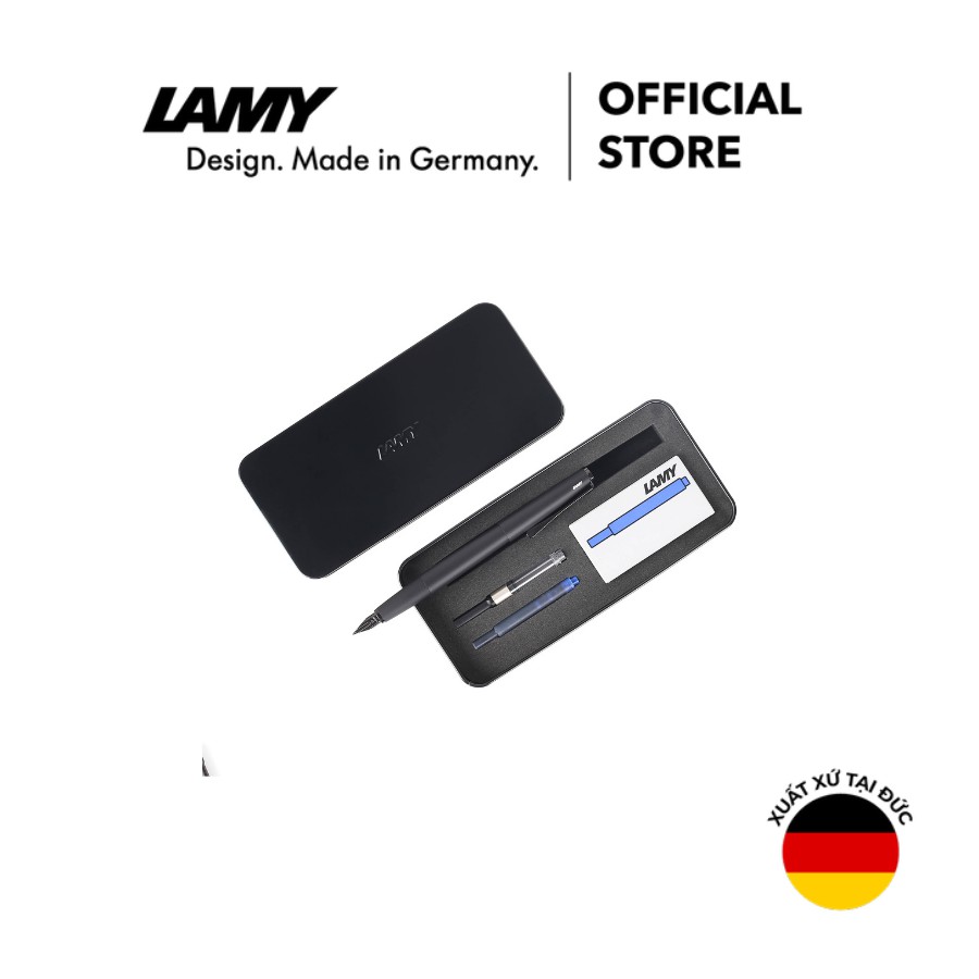 Bút máy cao cấp LAMY studio Lx All Black limited gift set- Hãng phân phối chính thức