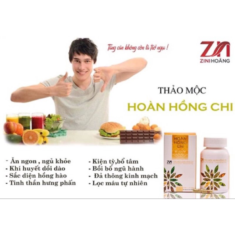Tăng Cân Hoàn Hồng Chi Chính Hãng 100%