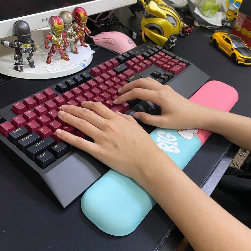Bàn phím cơ Mojike GK1 Black Red
