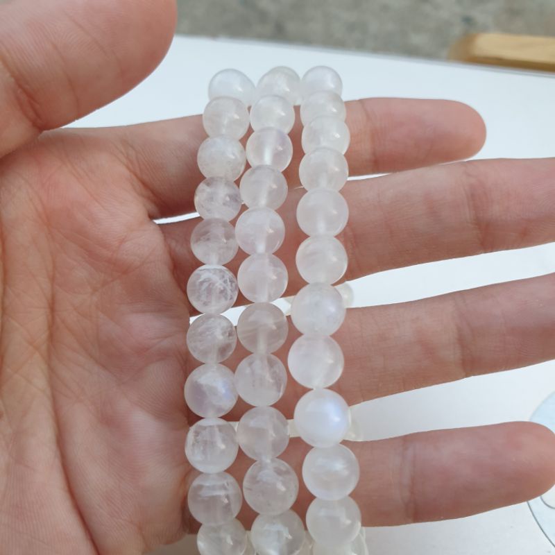 Vòng tay đá mặt trăng Moonstone