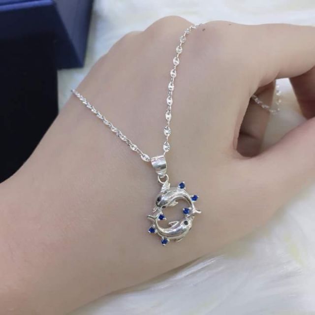 Dây chuyền bạc nữ