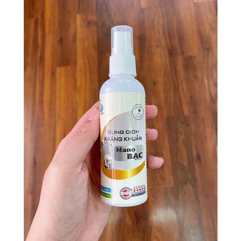 Dung Dịch Sát Khuẩn Nano Bạc Safelife Siêu Diệt Khuẩn Cực Nhanh 100ml | BigBuy360 - bigbuy360.vn