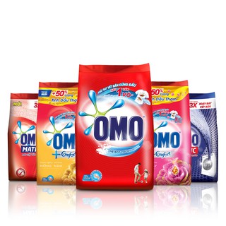 Bột giặt omo sạch cực nhanh 4,5kg/4kg comfort
