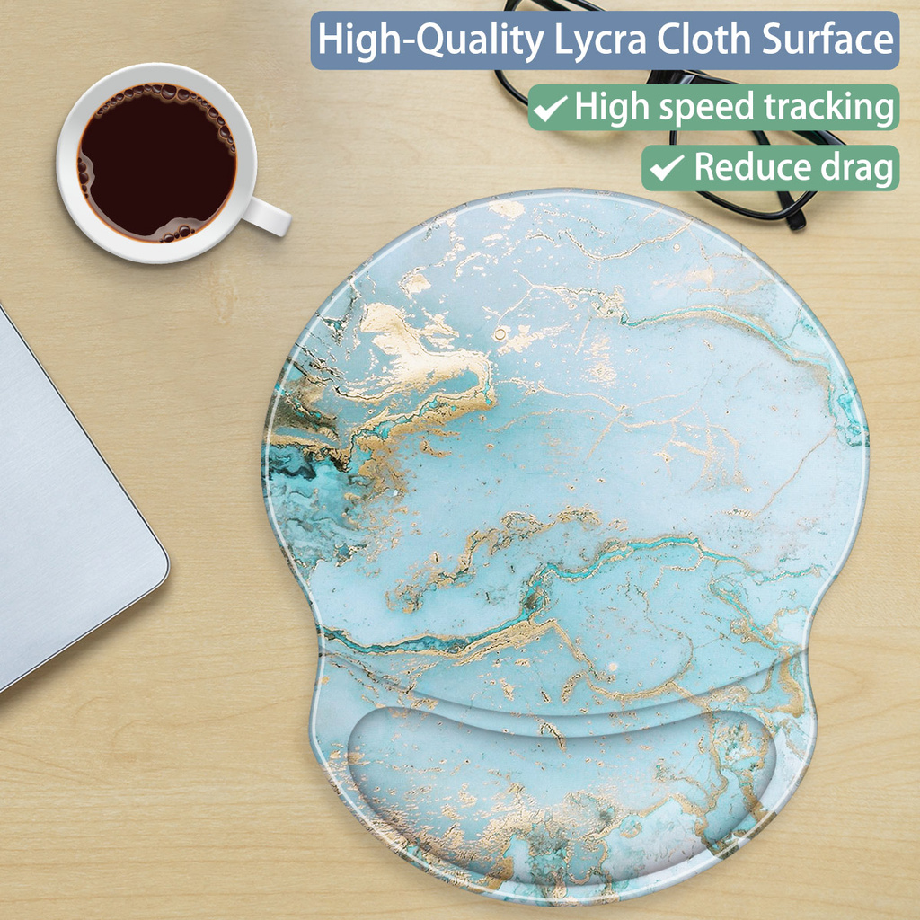 Hand Rest Color Printing Mouse Pad Color Mouse Sticker Wrist Gaming Mouse Pad Laptop Mouse Pad Mouse Pad Personality Creativity Cute Creativity Desk Mat Rubber Material Washable, Scratch-Resistant and Dust-proof