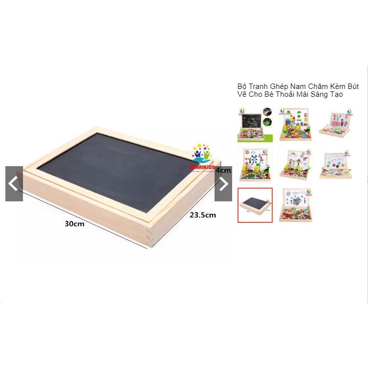 Bảng Ghép Tranh Nam Châm chủ đề động vật