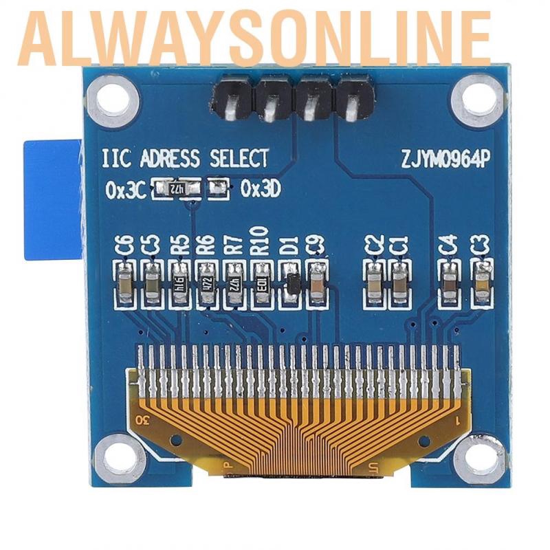 Mô Đun Hiển Thị Màn Hình Oled 128x64 0.96 Inch Cho 51 Series Msp430 Stm32