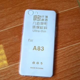Ốp lưng Oppo A83 dẻo silicon trong suốt cao cấp