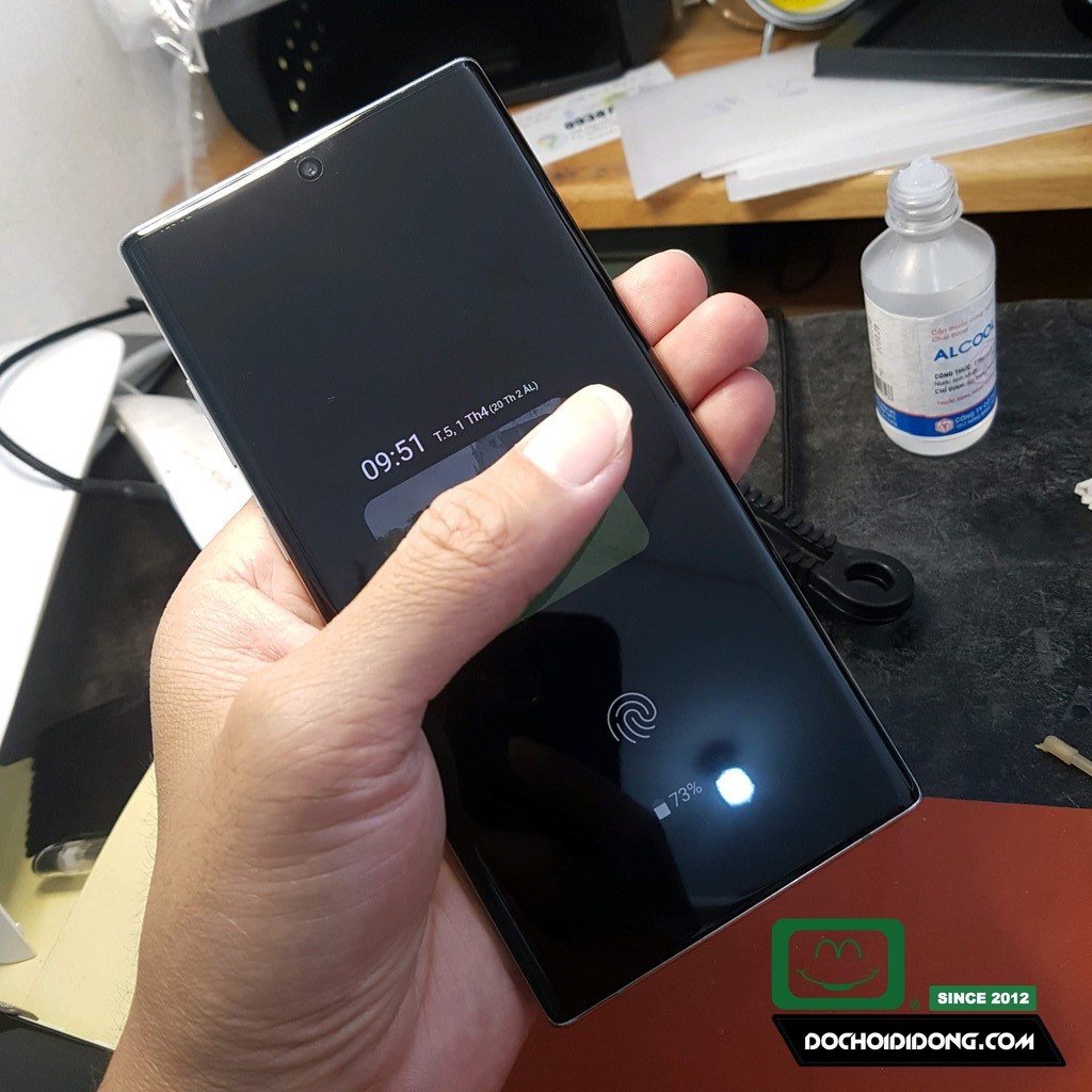 Miếng dán PPF Samsung Note 10 Plus trong, nhám, đổi màu cao cấp