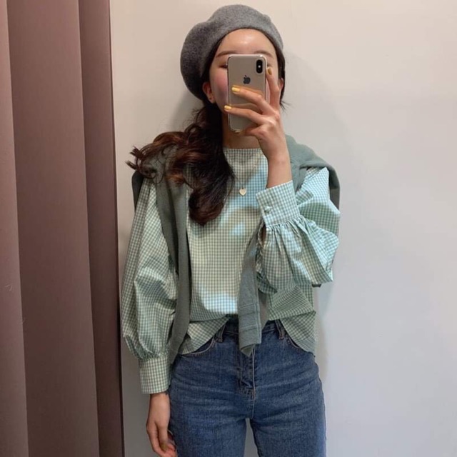 Sơmi caro QC
