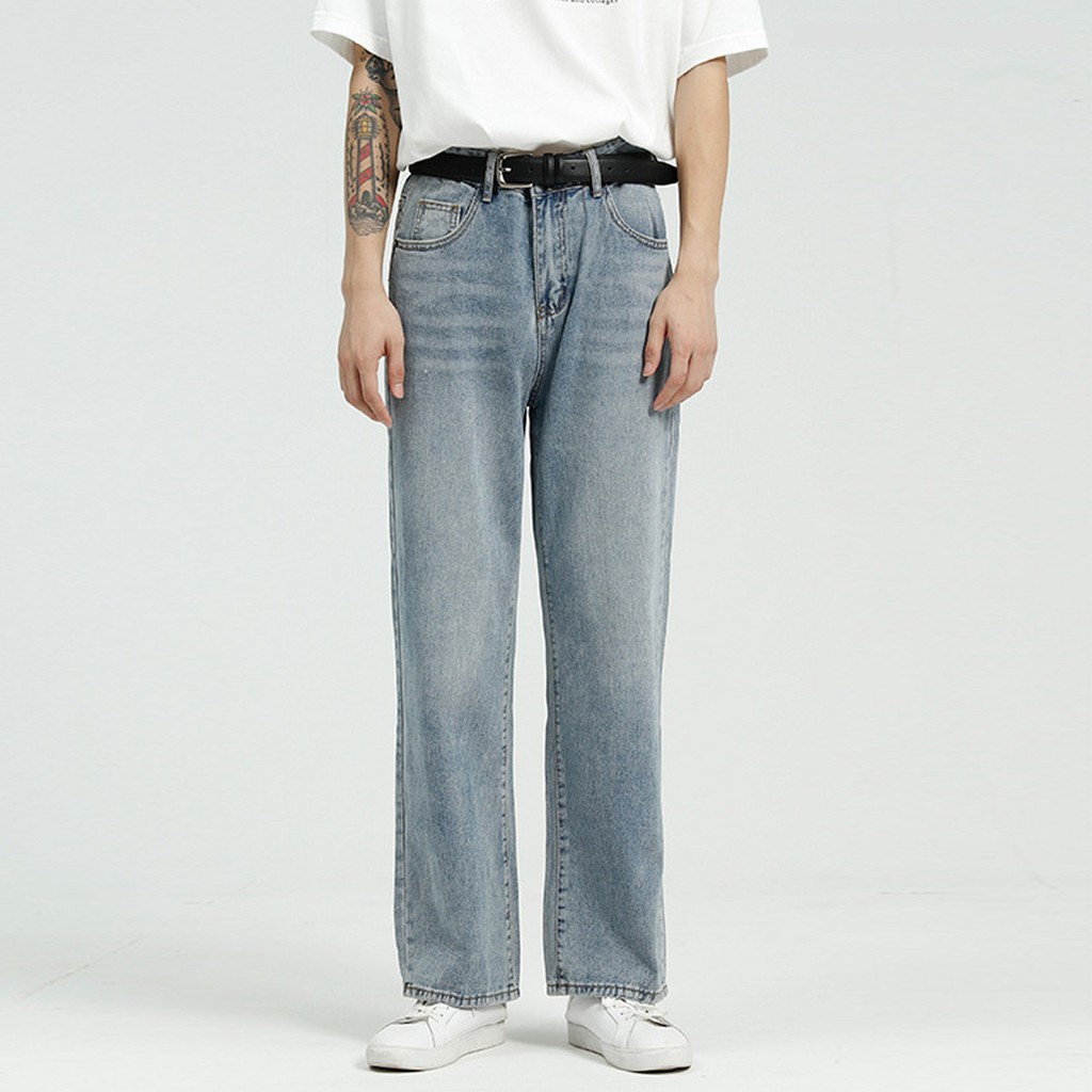 Quần MTL Blue Loose Jeans 8194