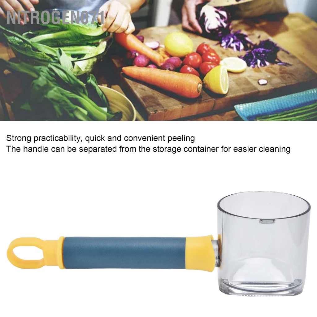Nitrogen071 Máy gọt rau củ Thực tế mạnh mẽ Thiết kế xử lý bào cầm tay gọn nhẹ cho gia đình
