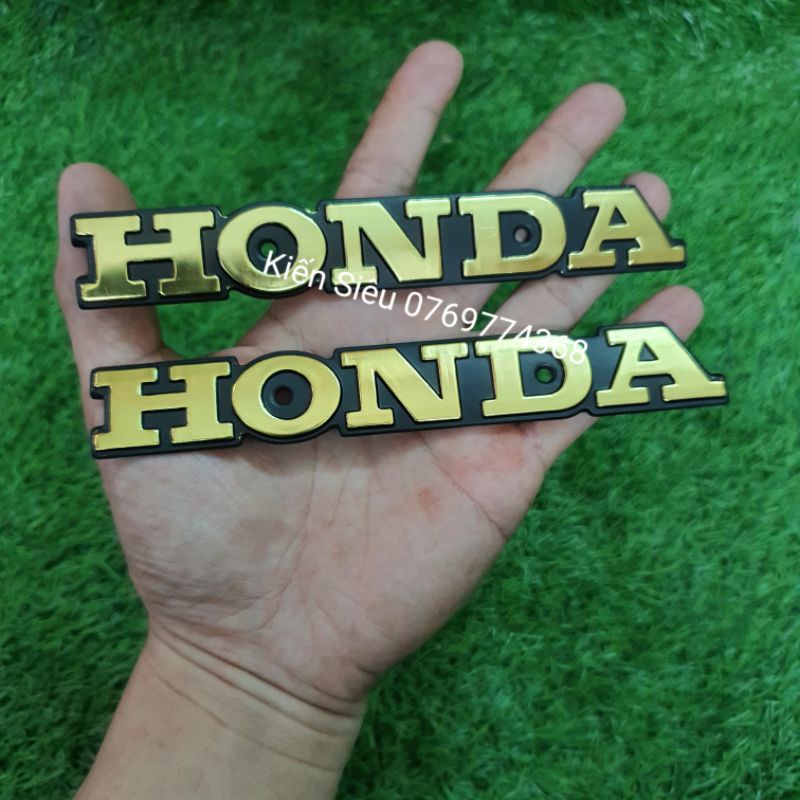 Logo bình xăng Honda CG125, CG 125