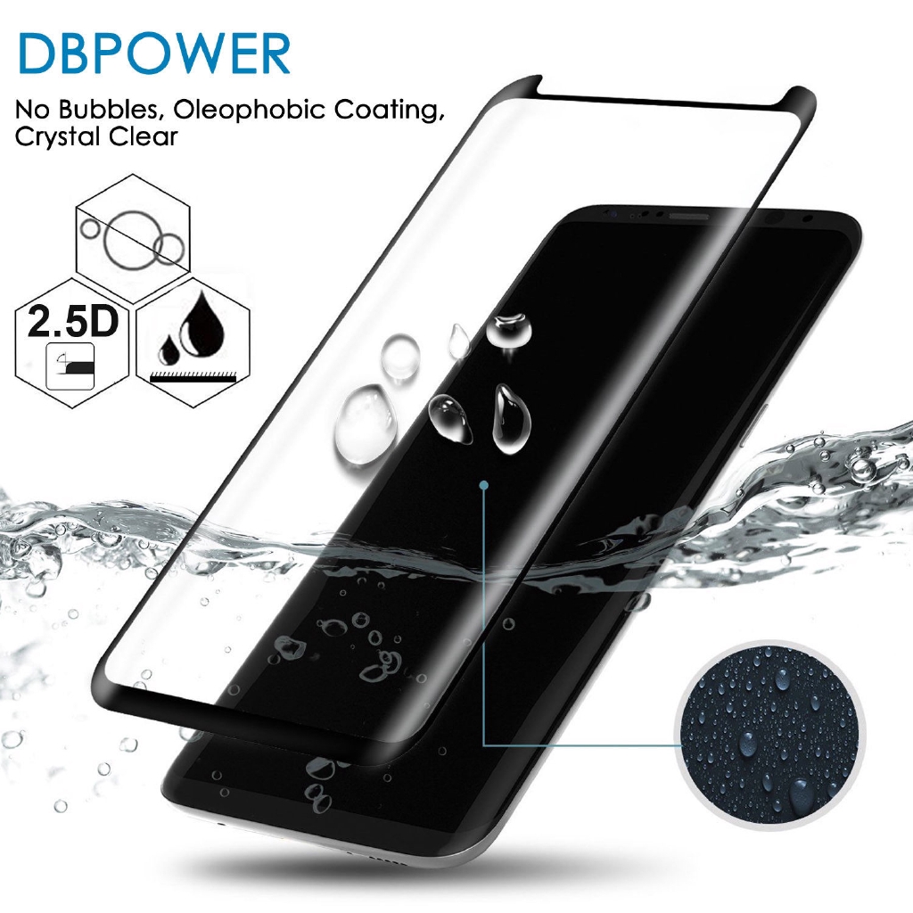 Set 2 Kính Cường Lực Toàn Màn Hình Cong 3D Dùng Cho Samsung Note 9