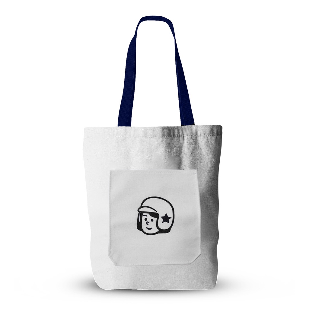 Túi Vải Đeo Vai Cao Cấp Ngăn Ngoài XinhStore Vải Canvas