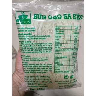 Bún gạo tươi sấu khô sa đéc