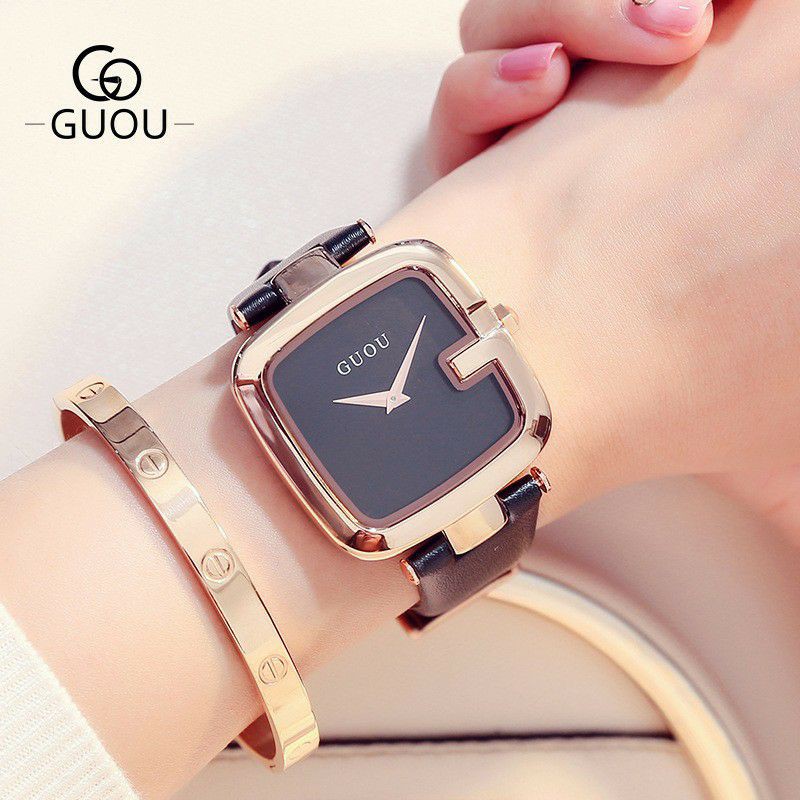 Đồng hồ nữ Guou chính hãng máy Nhật siêu bền