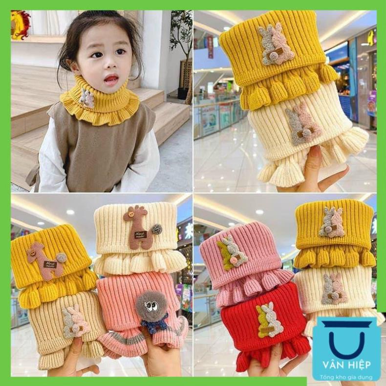 Khăn ống len phong cách hàn quốc cho bé