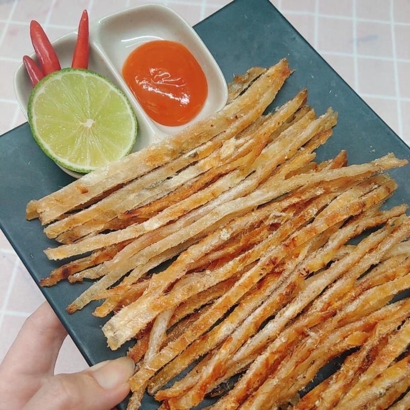 Khô cá thiều que gói 200g ăn vặt siêu ngon đặc sản Đà Nẵng