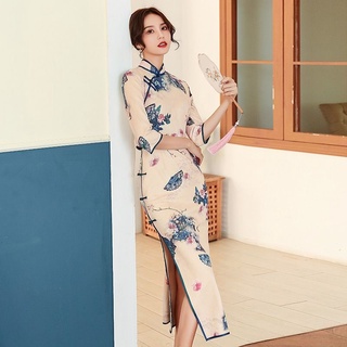 (Sẵn) Sườn xám thượng hải Dài