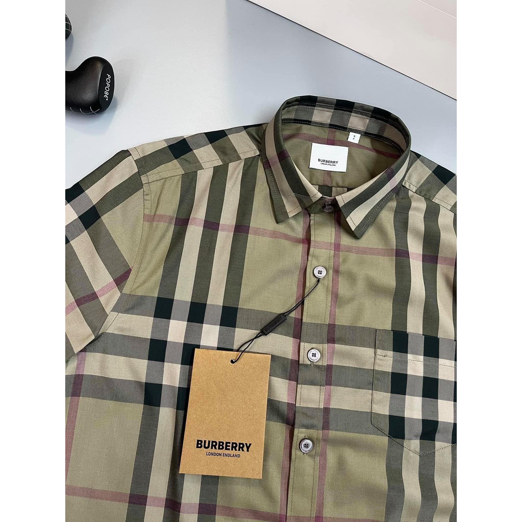 Áo sơ mi cộc tay siêu cấp BBR Original 2021 MLN size XS-S-M-L