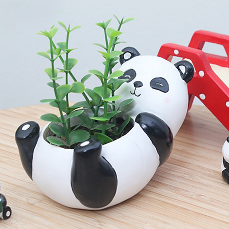 Mô hình chậu hoa, cây cảnh sáng tạo
